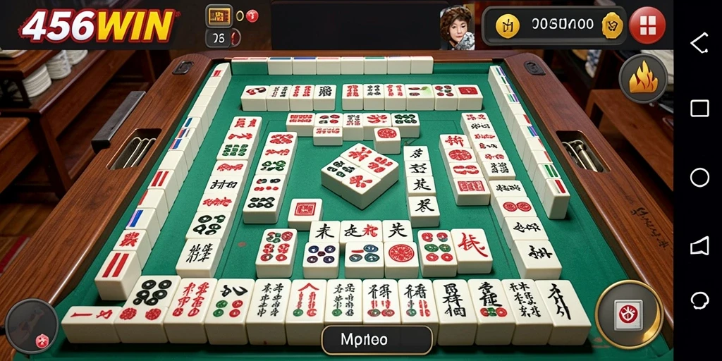 Tampilan gameplay Mahjong di 456WIN yang memukau.
