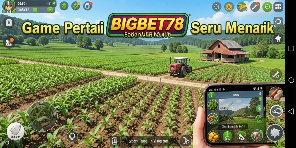 Gameplay seru BIGBET78 dengan aktivitas bertani yang menyenangkan.
