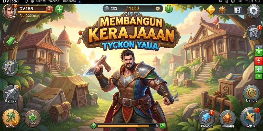 Tampilan gameplay Tycoon yang menarik dan strategis.