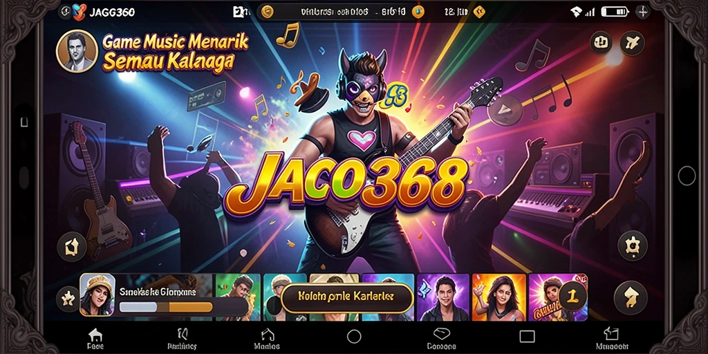 Screenshot gameplay JAGO368 menampilkan antarmuka interaktif yang menarik.
