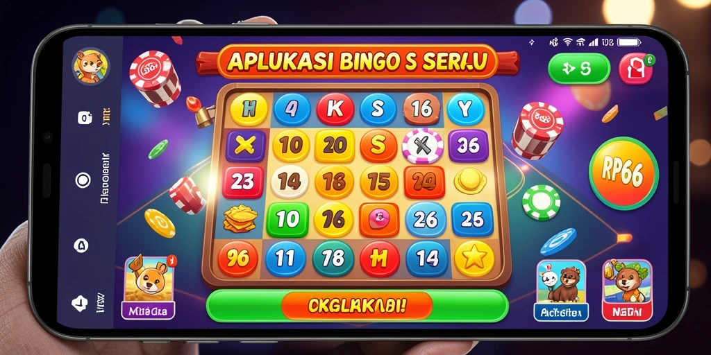 Tampilan gameplay seru dalam aplikasi Bingo RP66.