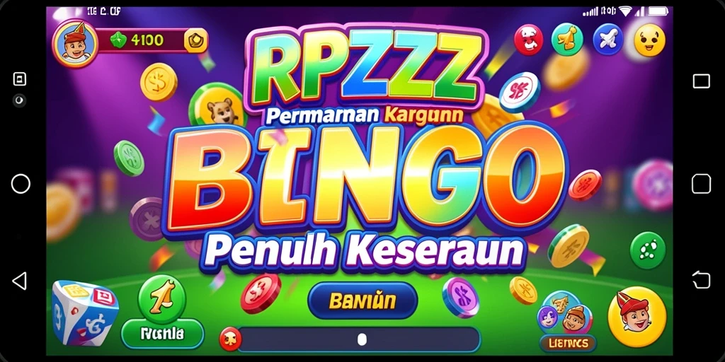 Tampilan menarik dari gameplay Bingo RPZZZ yang seru.